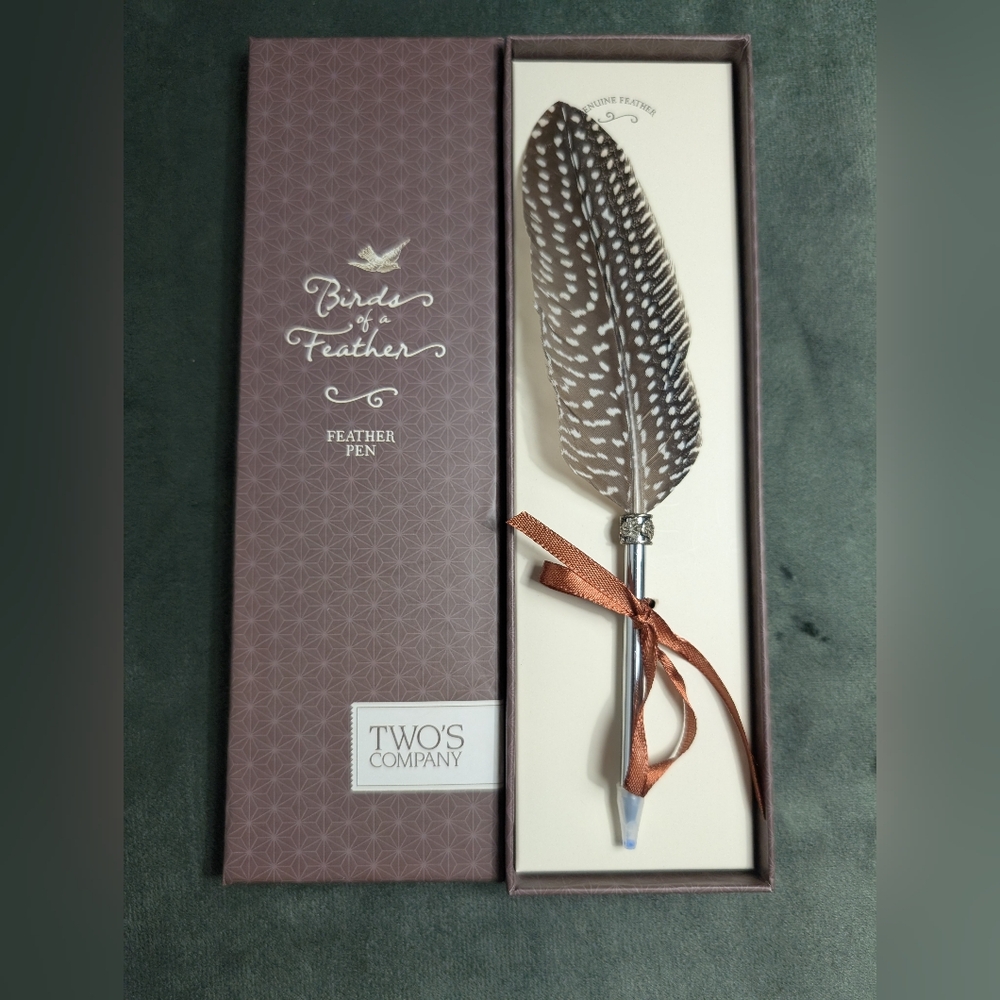 Feather Pen Birds of a Feather  Two’s Company